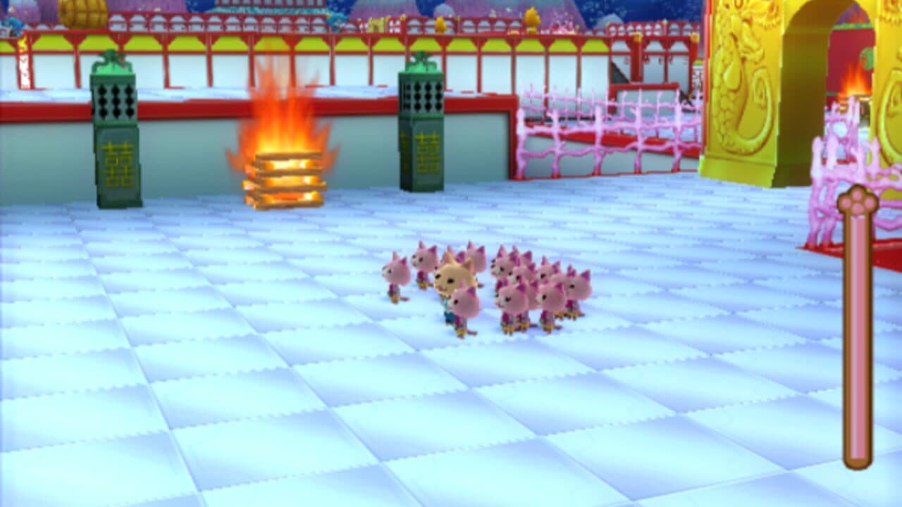 Simple 2000 Series Vol.116: The Neko-mura no Hitobito - Pagu Daikan no Akugyou San-mai screenshot 1