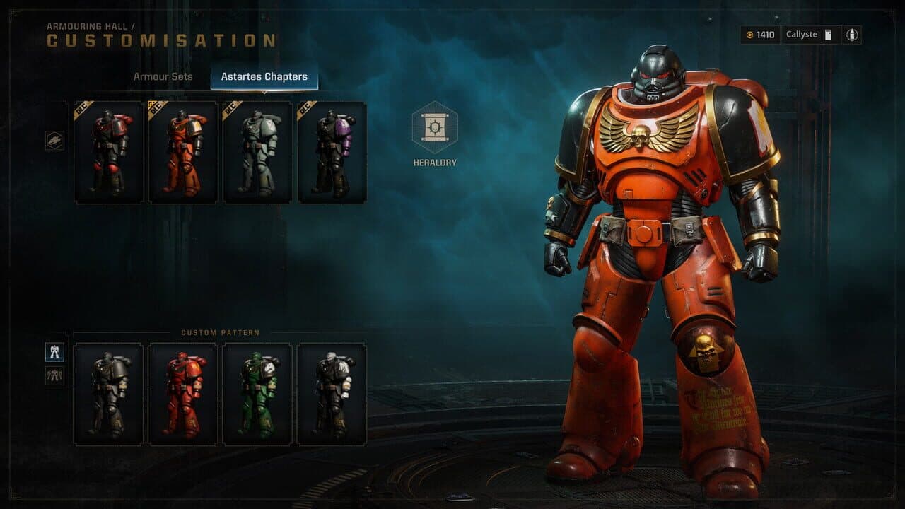 Warhammer 40,000: Space Marine II: Salamanders Cosmetic Pack thumbnail 5