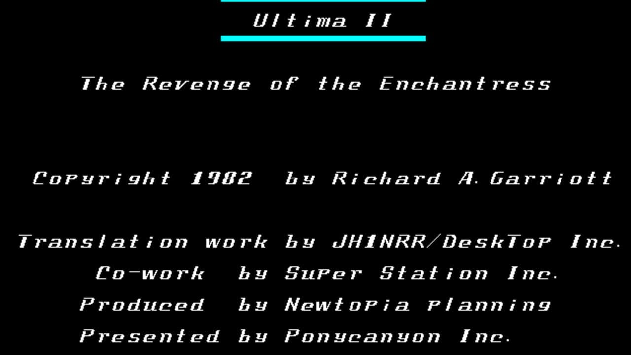 Ultima II: The Revenge of the Enchantress thumbnail 5