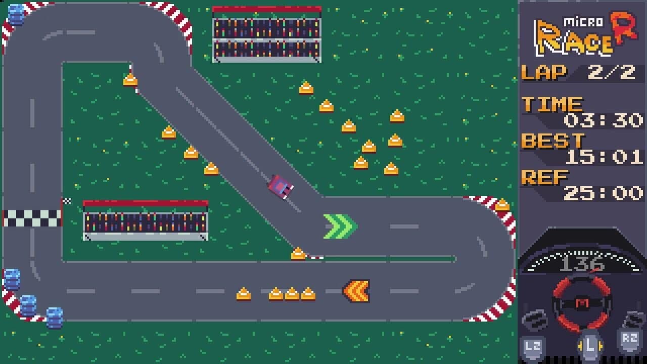Micro Race R screenshot 1