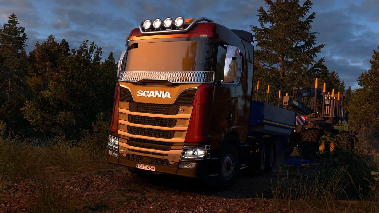 Euro Truck Simulator 2: Forest Machinery screenshot 1