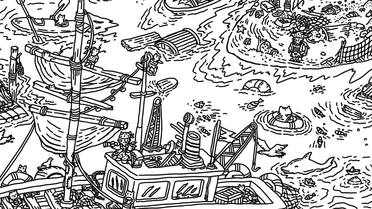 Hidden Cats In White Sand Village screenshot 1