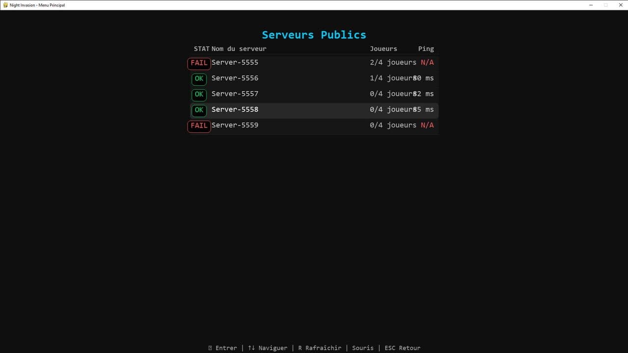 Night Invasion screenshot 1