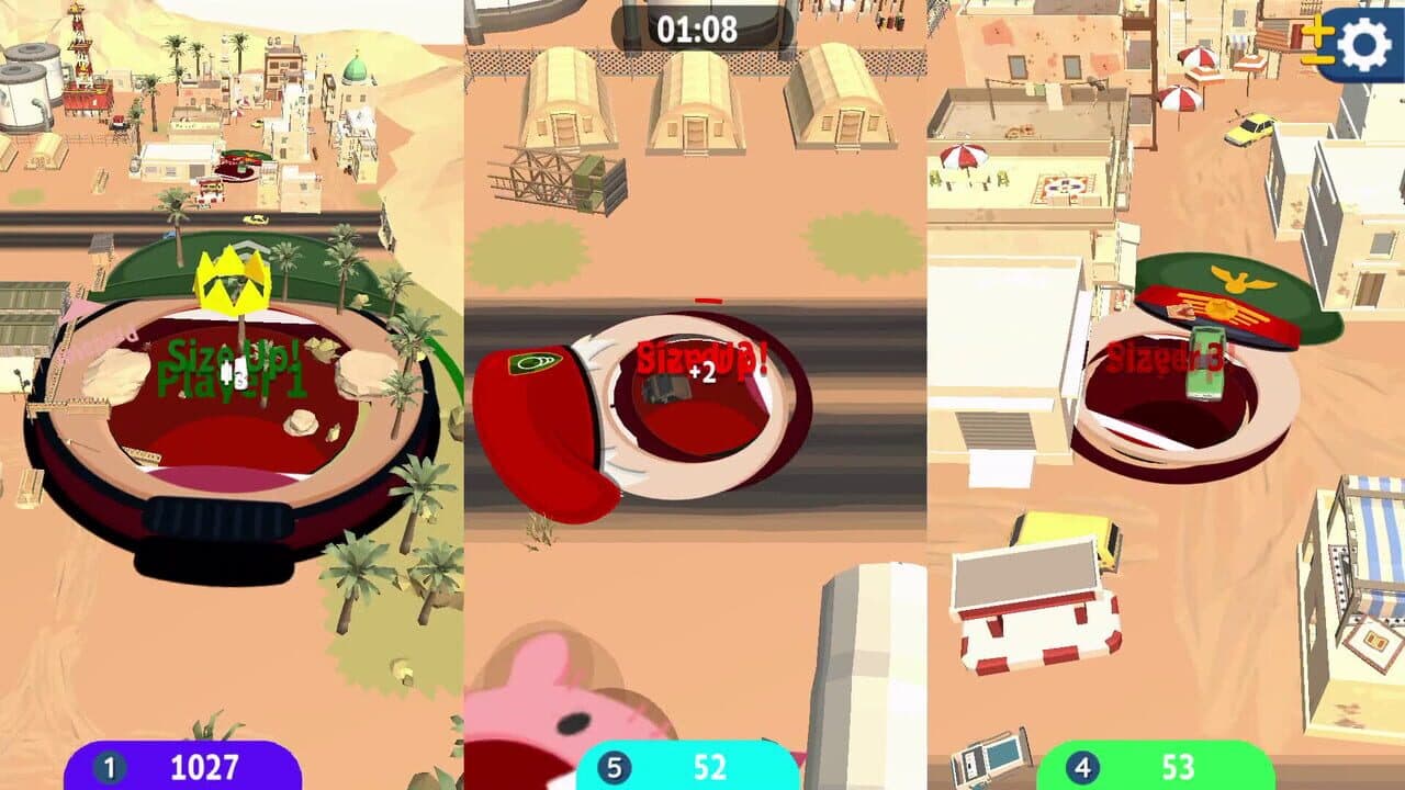 Hole io: Warzone screenshot 1