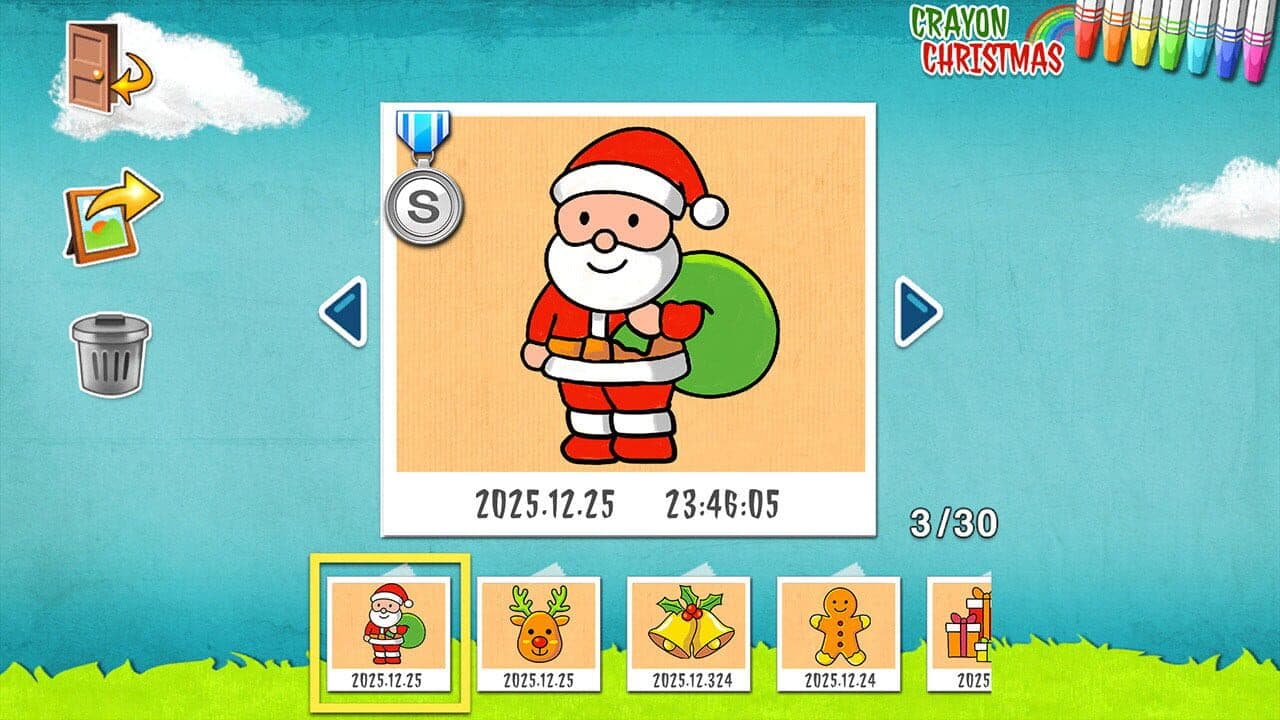Crayon Christmas thumbnail 2