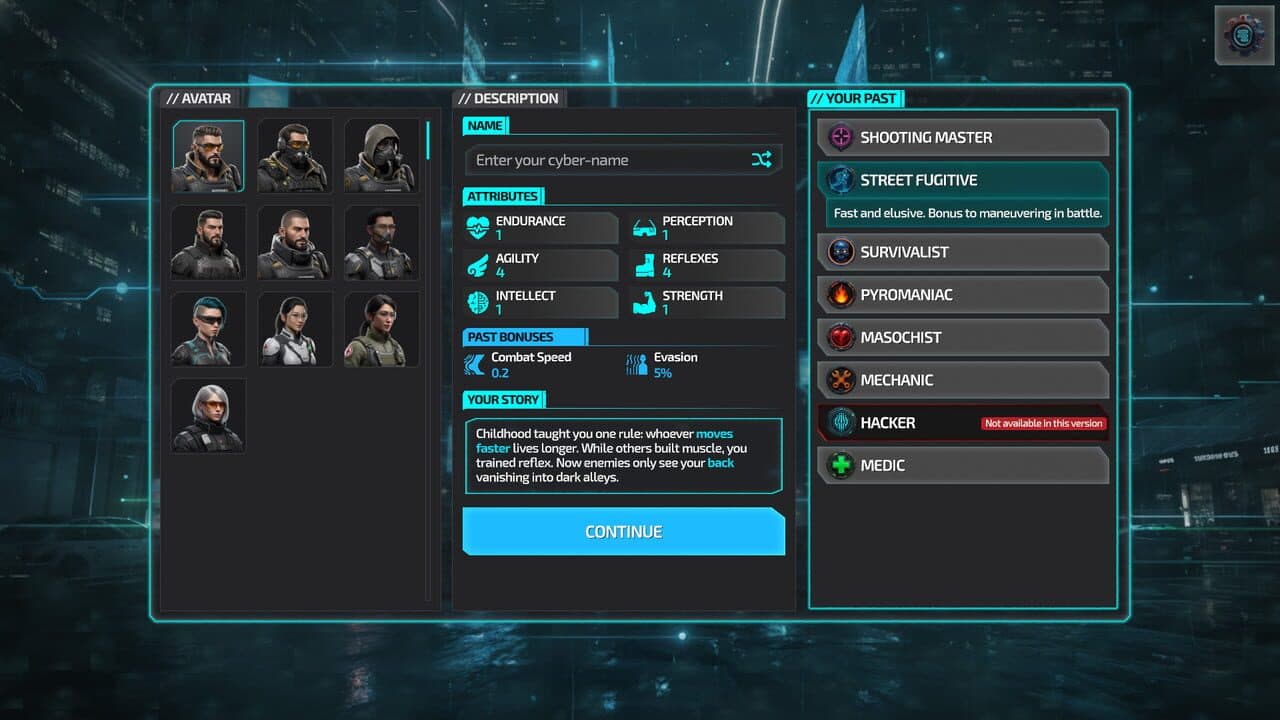 Humanity Echo: Cyberpunk Tactical RPG thumbnail 7