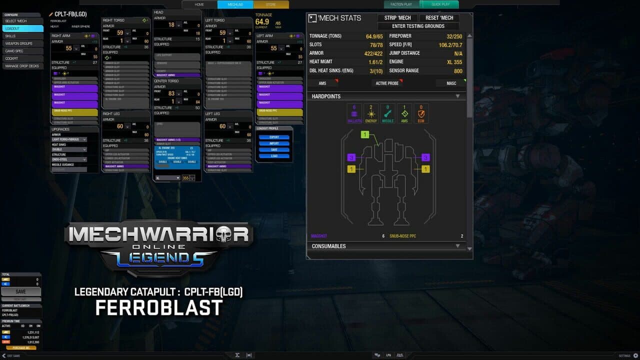 MechWarrior Online: Ferroblast Legendary Mech Pack thumbnail 4