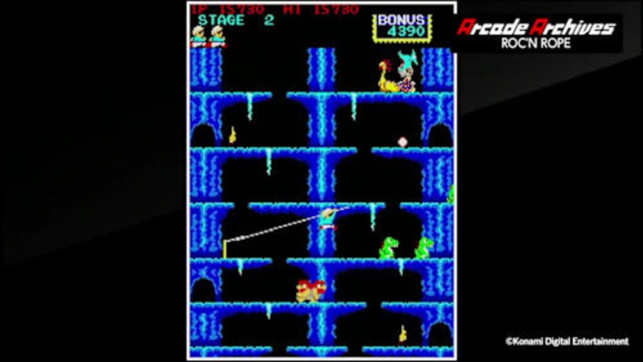 Arcade Archives: Roc'n Rope screenshot 1