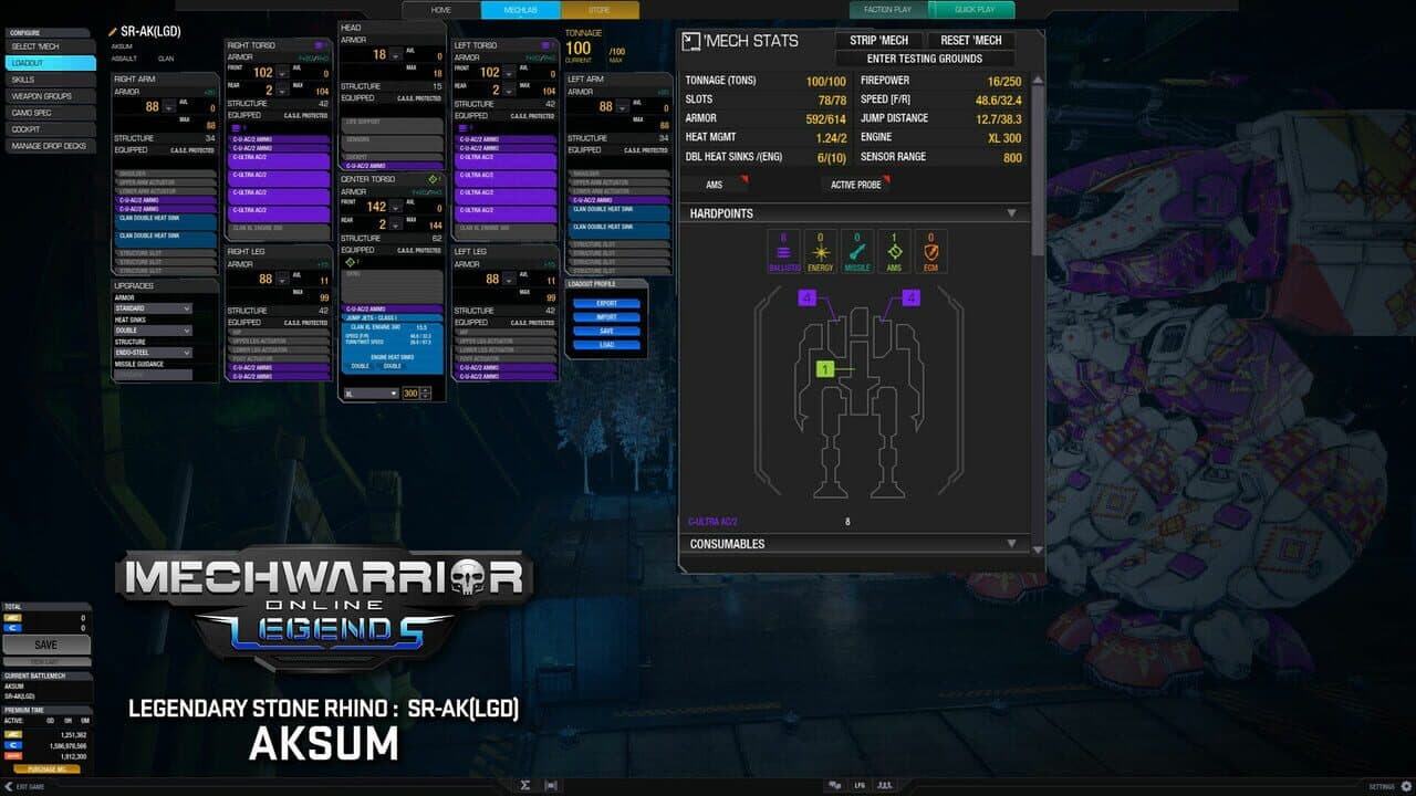 MechWarrior Online: Aksum Legendary Mech Pack thumbnail 4