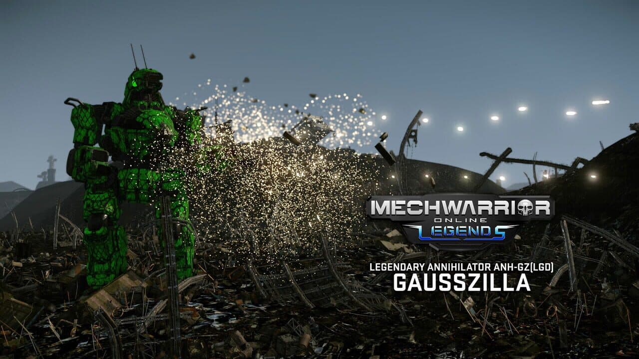 MechWarrior Online: Gausszilla Legendary Mech Pack thumbnail 2
