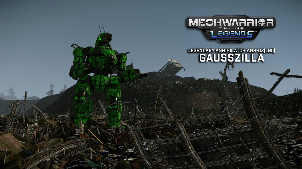 MechWarrior Online: Gausszilla Legendary Mech Pack thumbnail 4