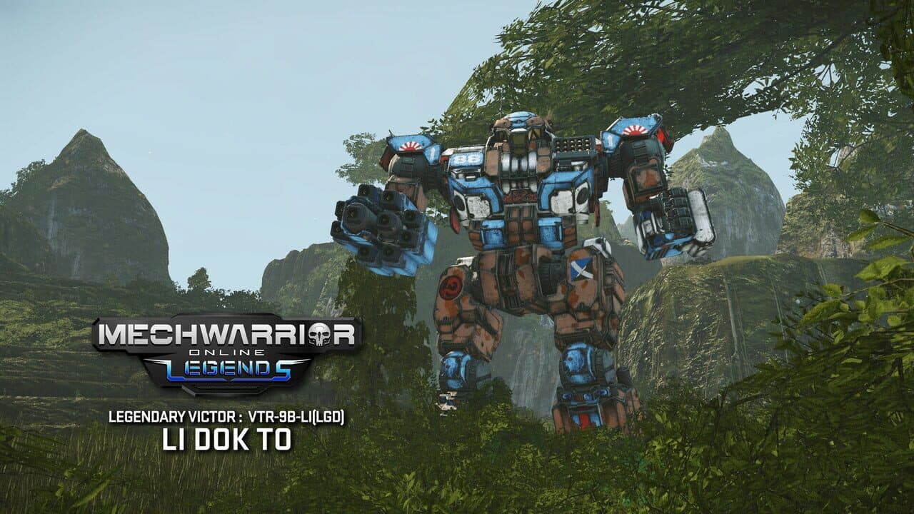 MechWarrior Online: Li Dok To Legendary Mech Pack screenshot 1