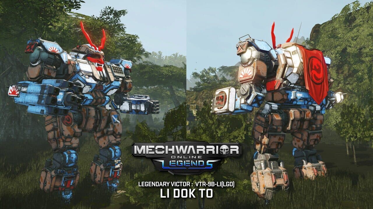 MechWarrior Online: Li Dok To Legendary Mech Pack thumbnail 4