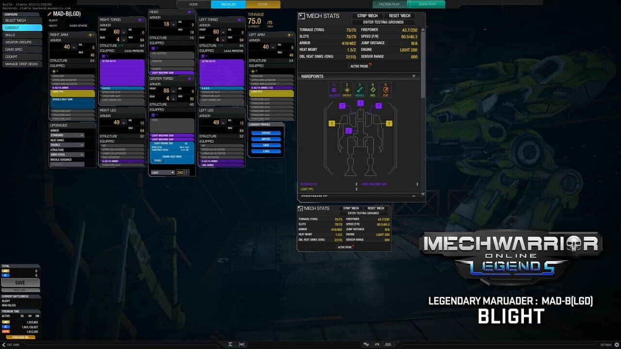 MechWarrior Online: Blight Legendary Mech Pack thumbnail 3