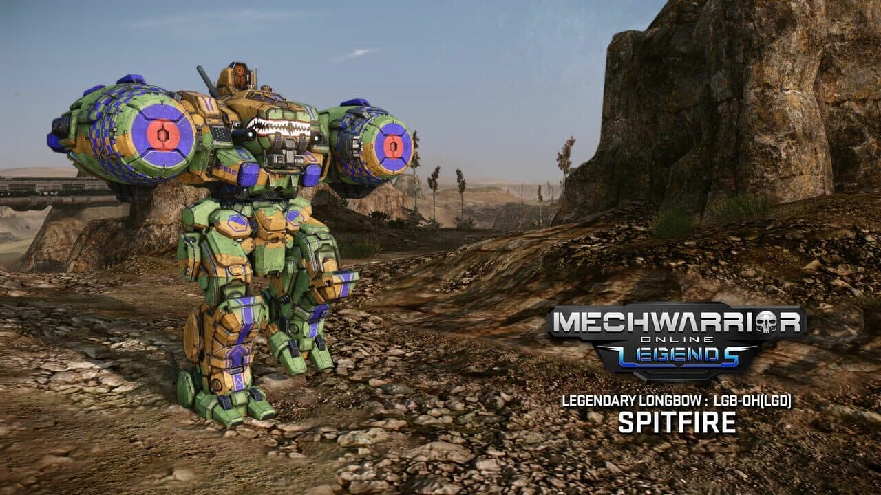 MechWarrior Online: Spitfire Legendary Mech Pack screenshot 1
