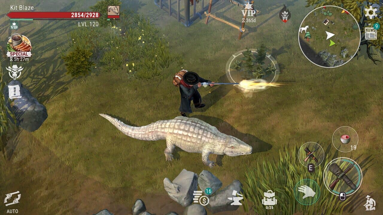 Westland Survival: Albino Alligator screenshot 1