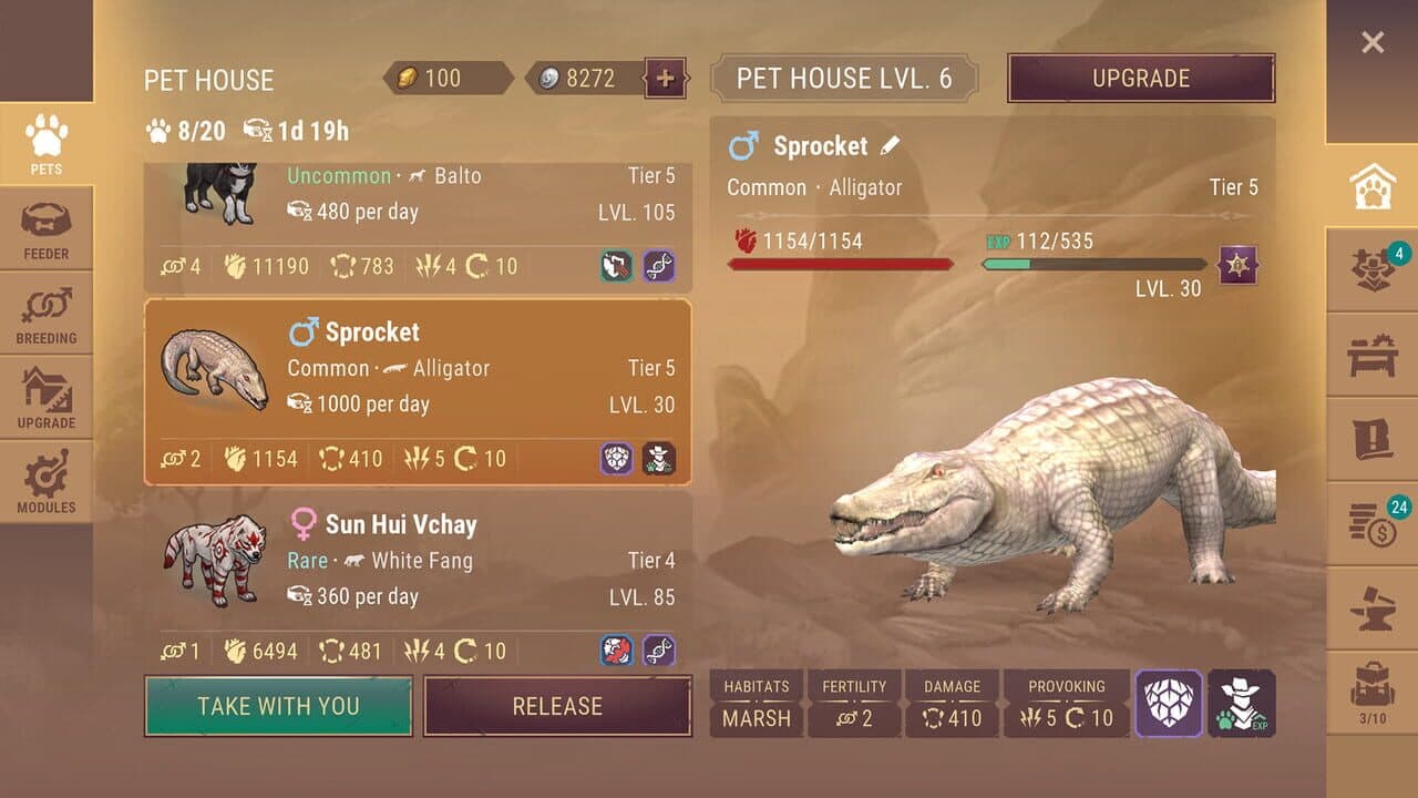 Westland Survival: Albino Alligator thumbnail 2