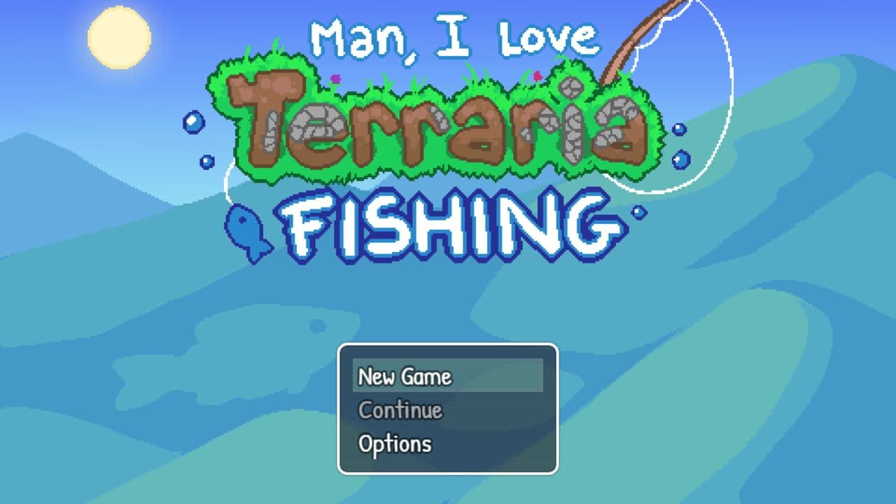 Man, I Love Terraria Fishing screenshot 1