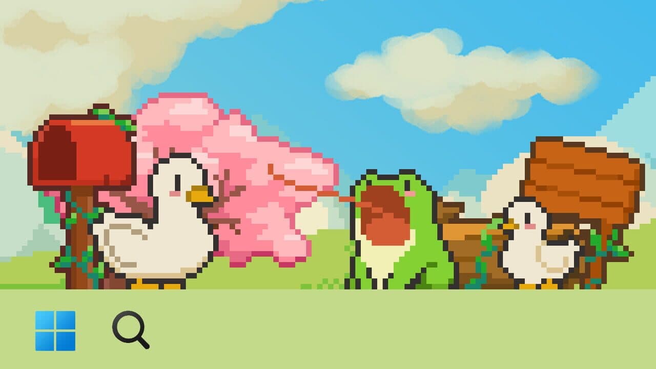Tiny Pasture: Ribbitribbit and Quackquack screenshot 1