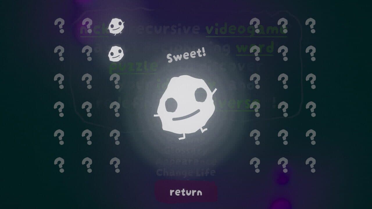 Nick's Recursive Videogame About Deciphering Word Puzzles to Discover Your Identity and Redefine the Universe! thumbnail 8