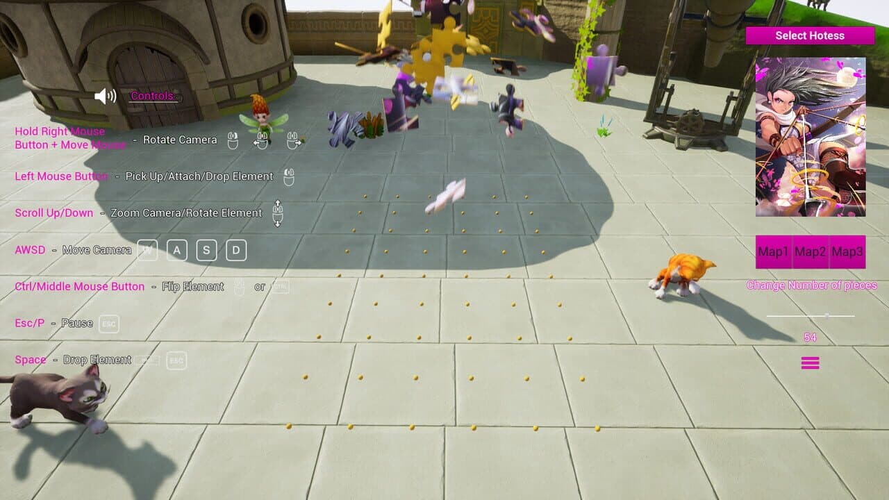 Anime Fantasy Jigsaw Puzzle 3D thumbnail 2