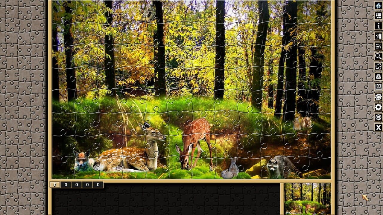 Pixel Puzzles Traditional Jigsaws: Forests thumbnail 9
