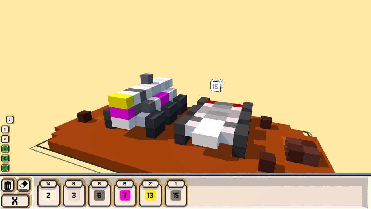 Coloring Voxels: Mars Colony Pack screenshot 1