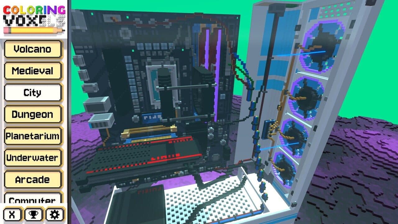 Coloring Voxels: Computer Pack thumbnail 5