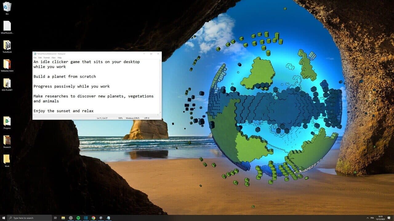 Terrafactory: Idle Planet screenshot 1