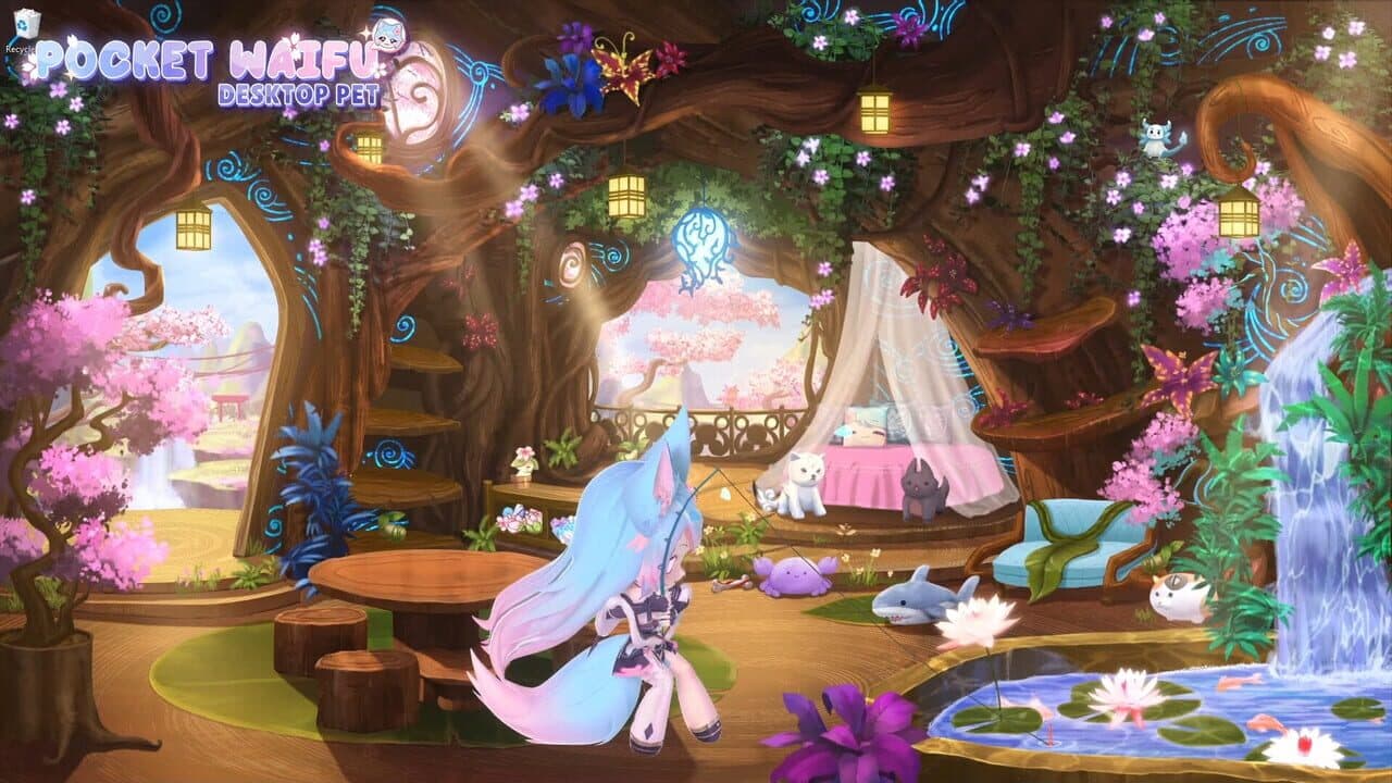Pocket Waifu: Desktop Pet screenshot 1