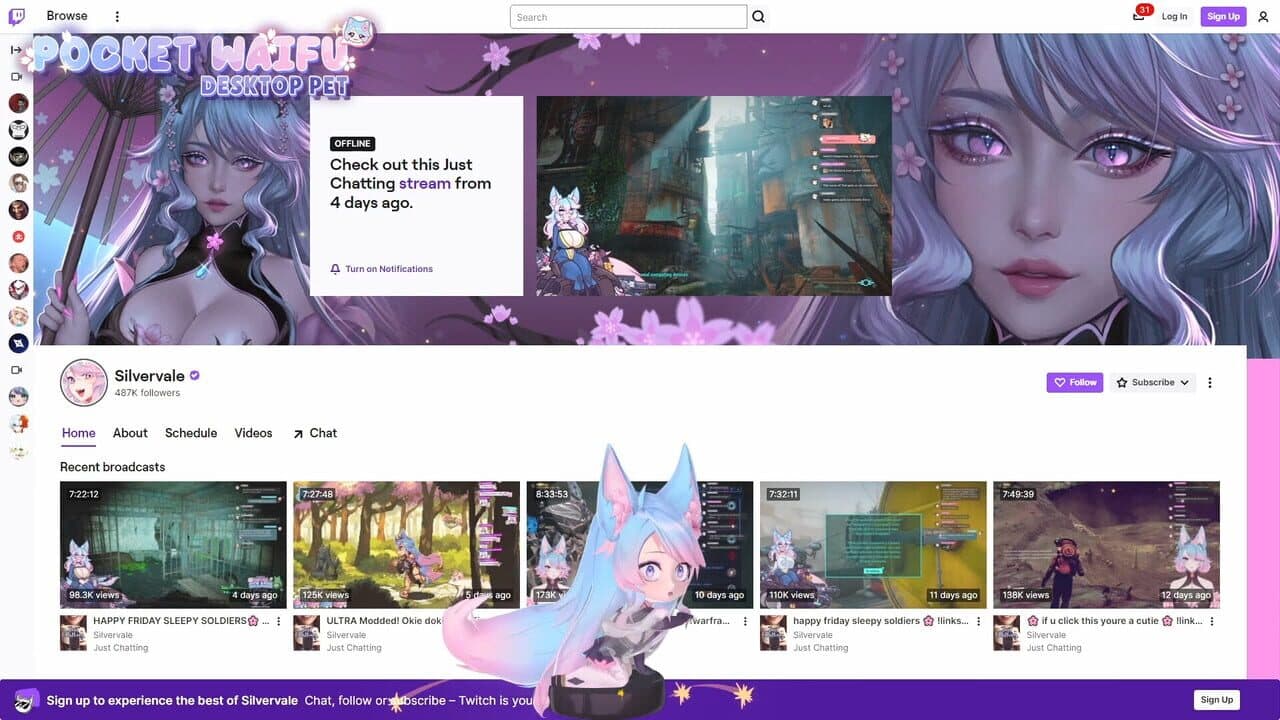 Pocket Waifu: Desktop Pet thumbnail 2