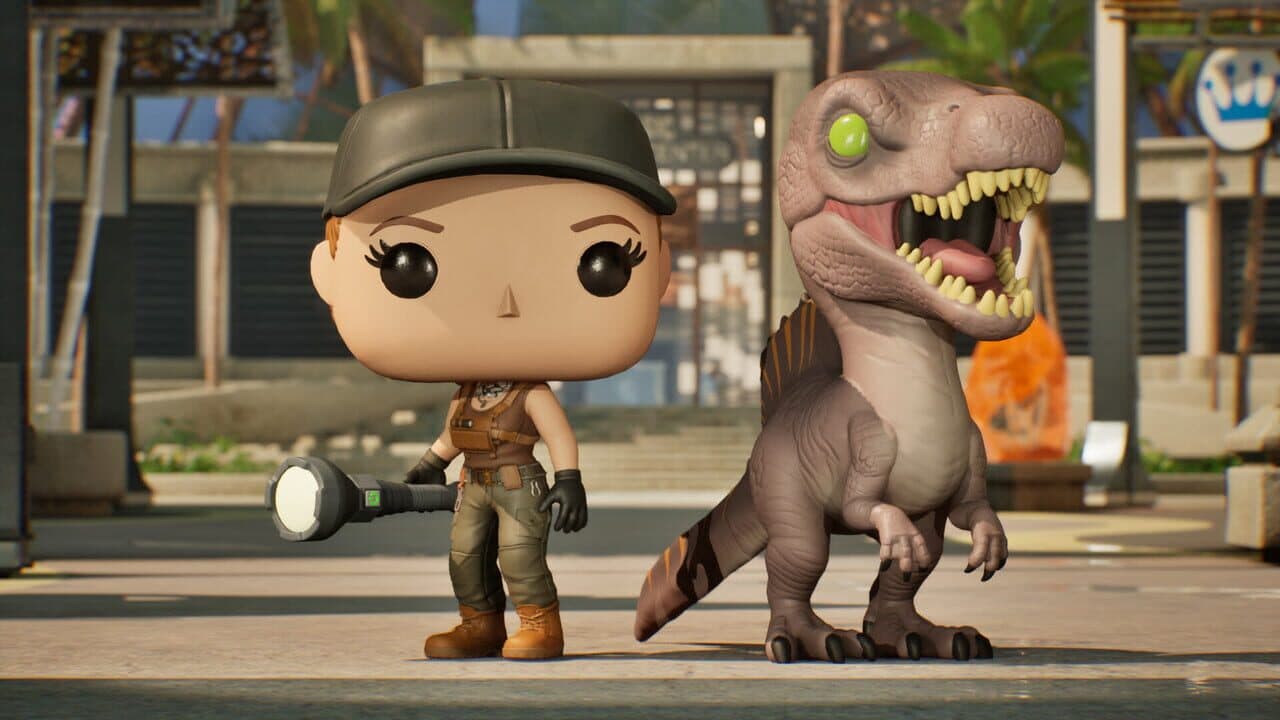 Funko Fusion: Jurassic World Rebirth Pack 1 - Zora Bennett and Spinosaurus thumbnail 3
