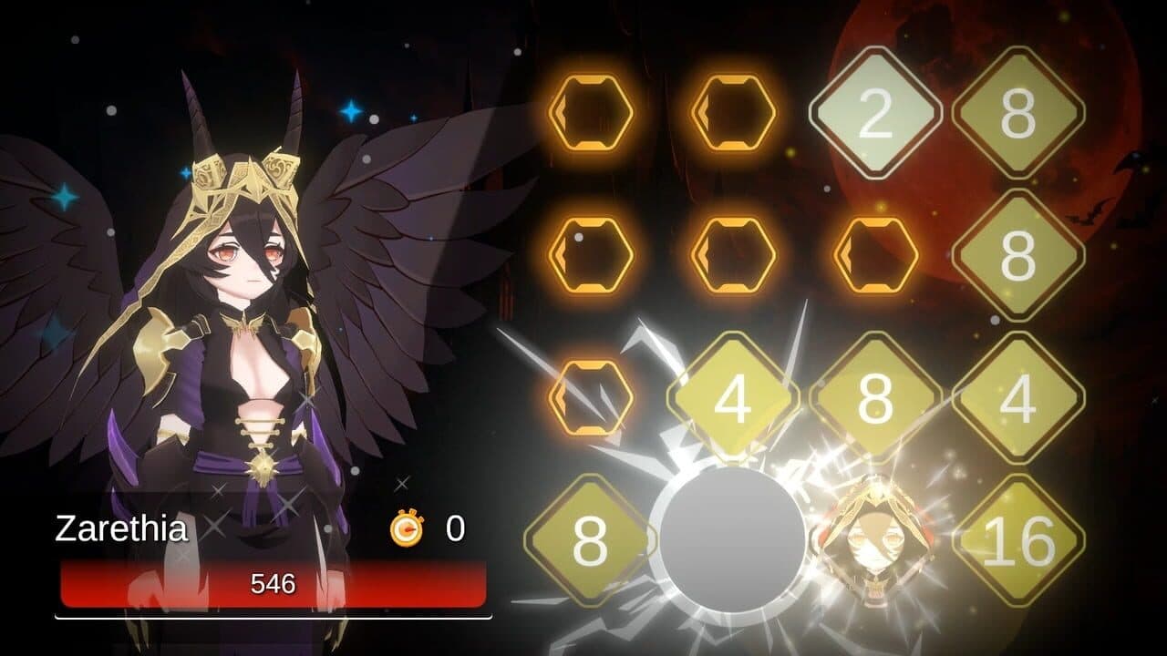Battle Puzzle 2048: Queens of the Abyss screenshot 1