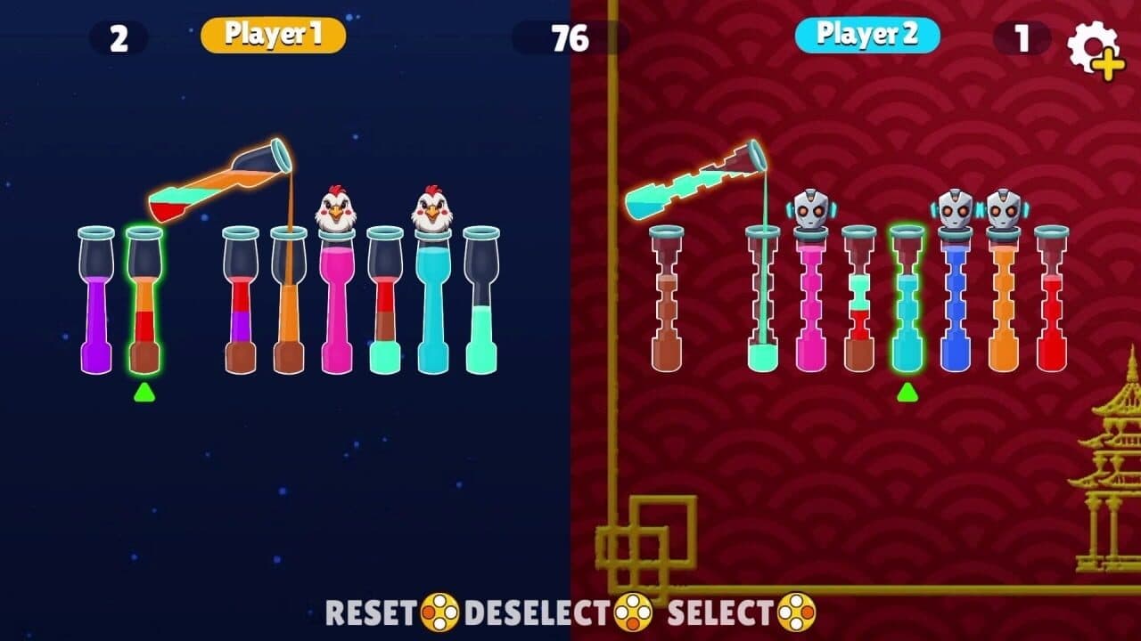 Color Water Sort: Gold Edition screenshot 1