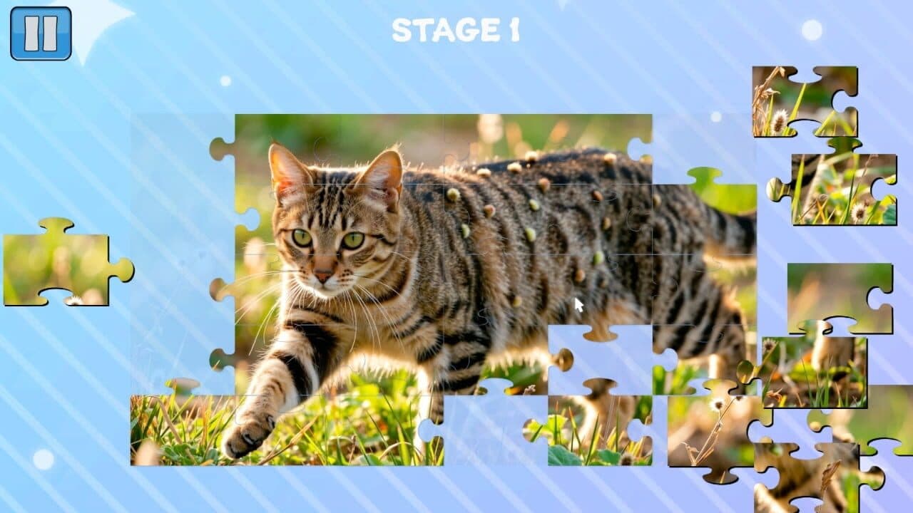 Funny Cats Puzzle thumbnail 2