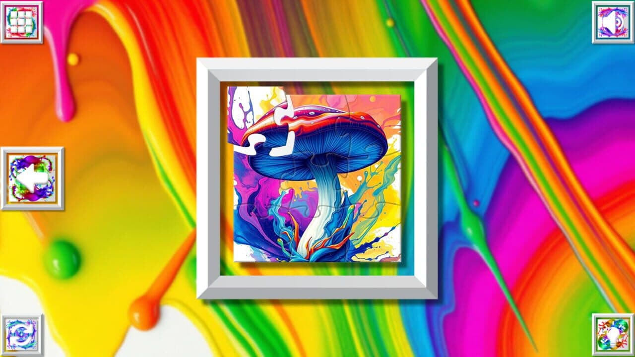 Color Splash: Mushrooms thumbnail 2