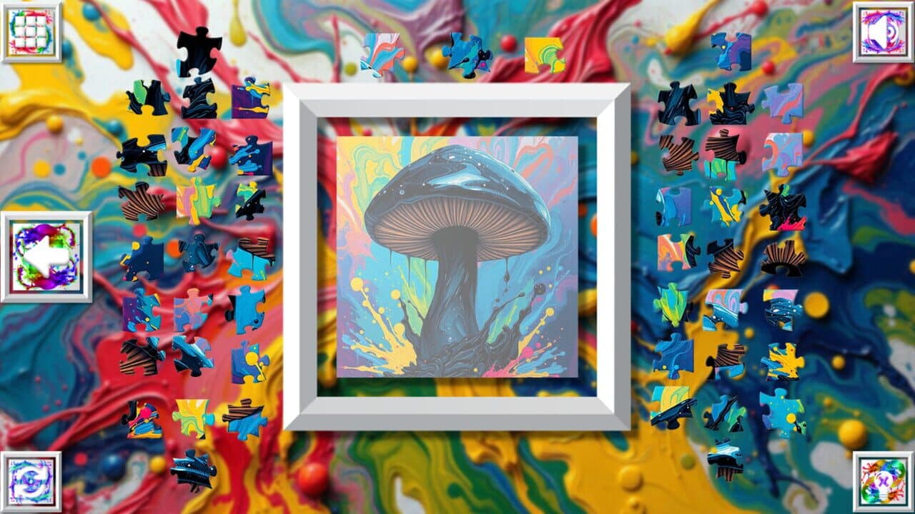 Color Splash: Mushrooms thumbnail 3