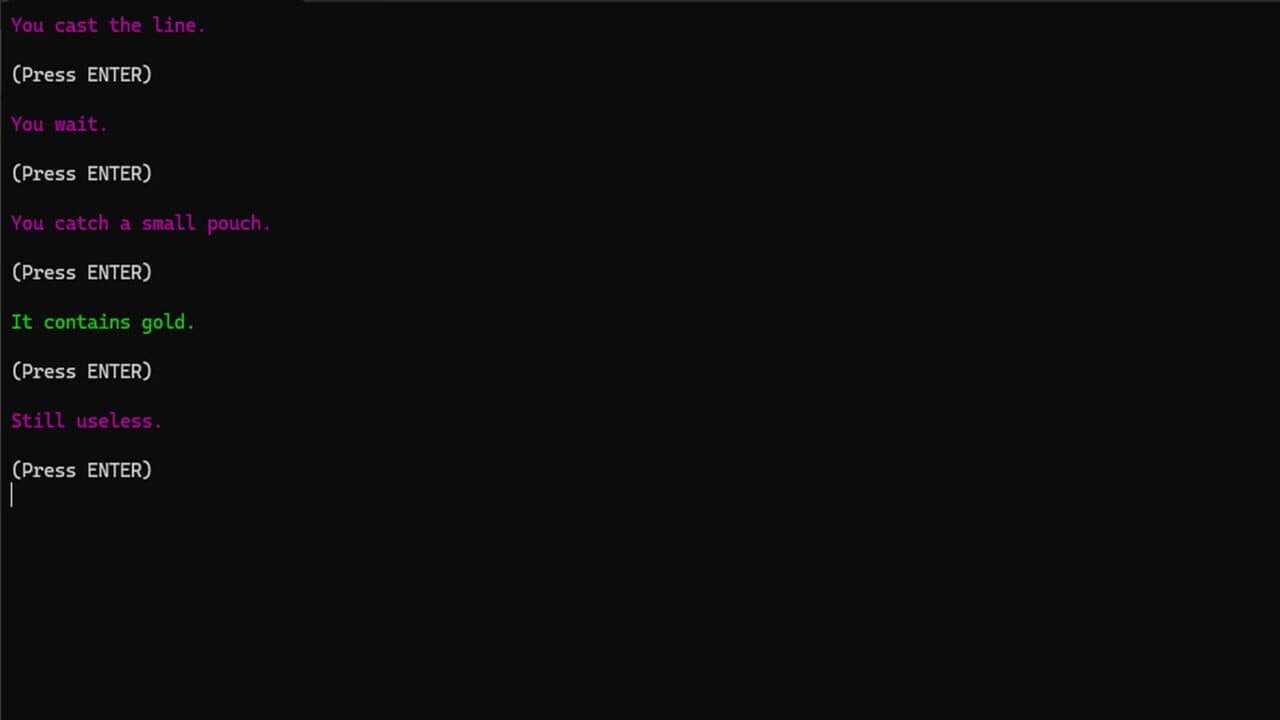 Nick's Text Adventure thumbnail 3