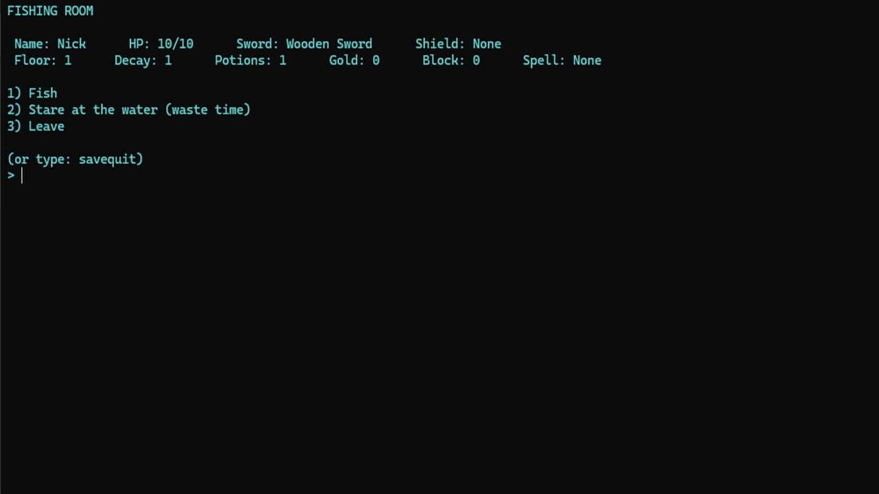 Nick's Text Adventure thumbnail 4