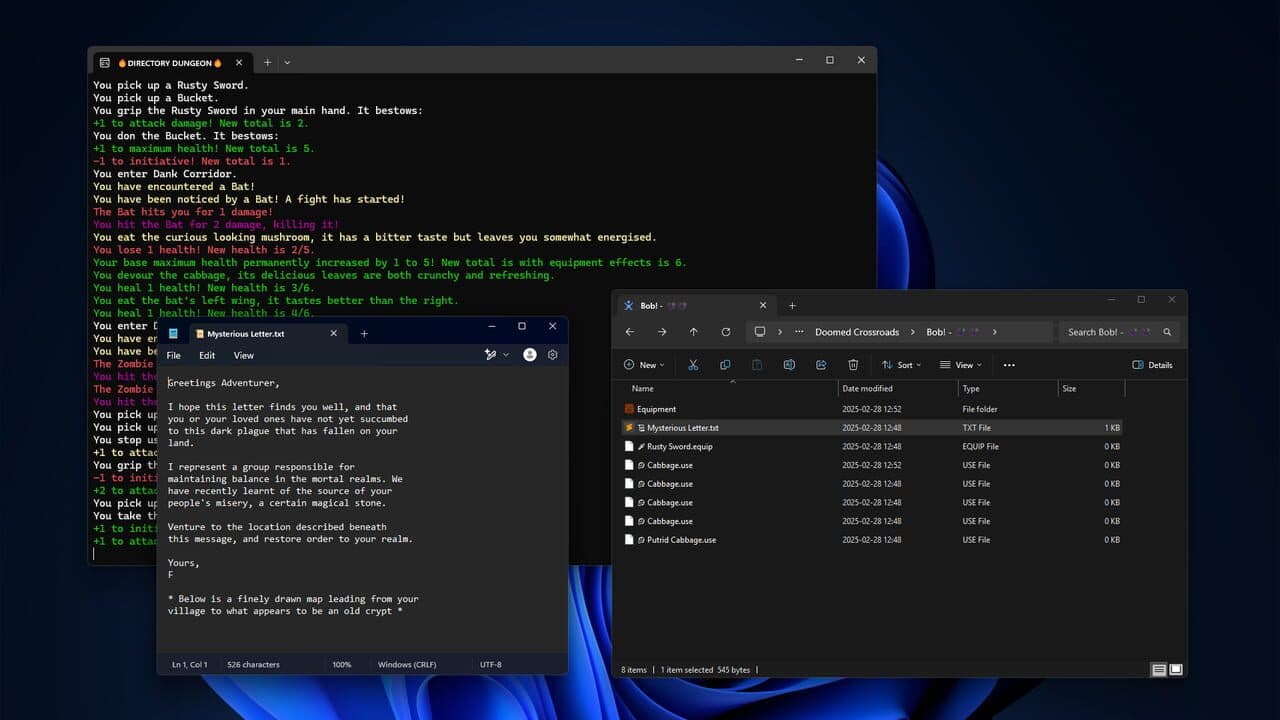 Directory Dungeon - File Explorer Dungeon Crawler thumbnail 3