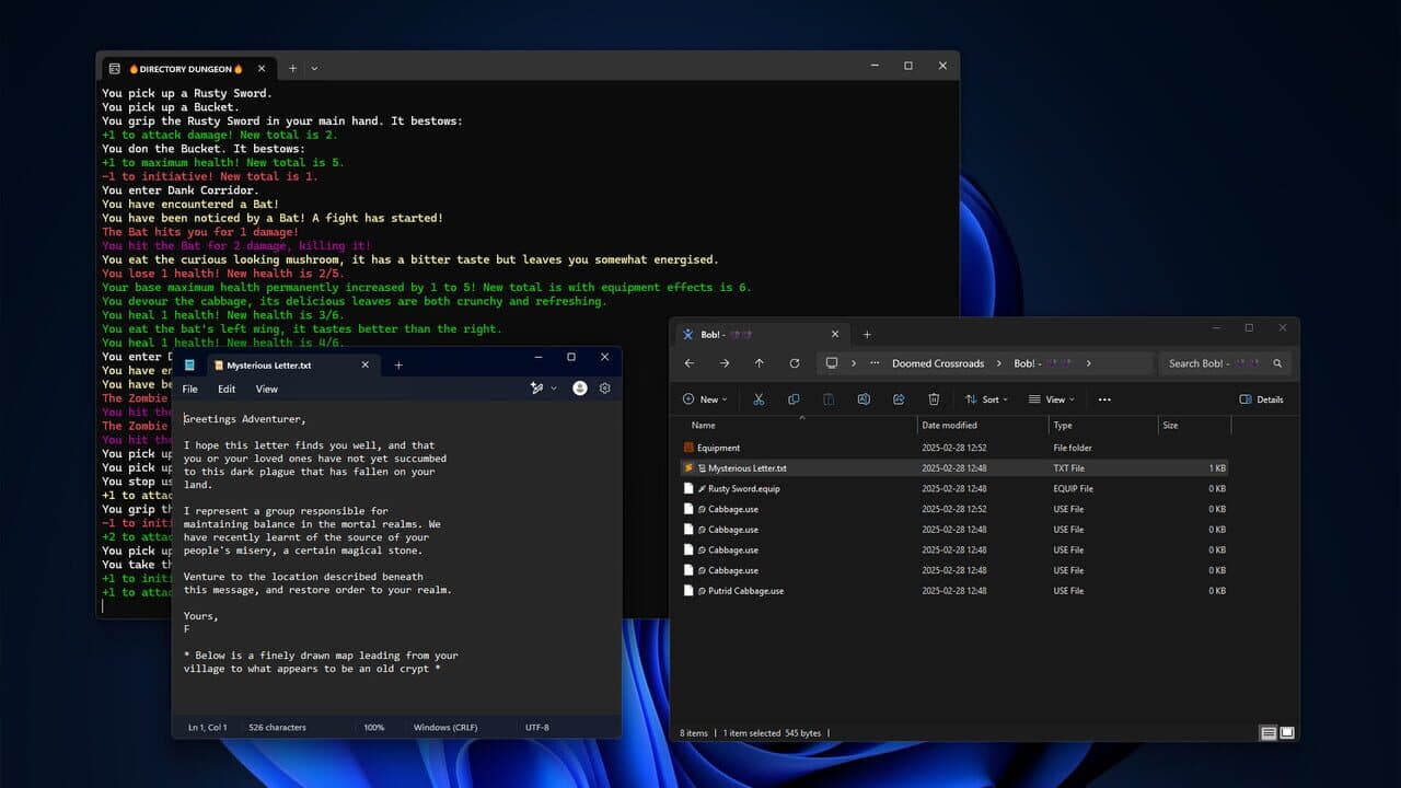 Directory Dungeon - File Explorer Dungeon Crawler thumbnail 8
