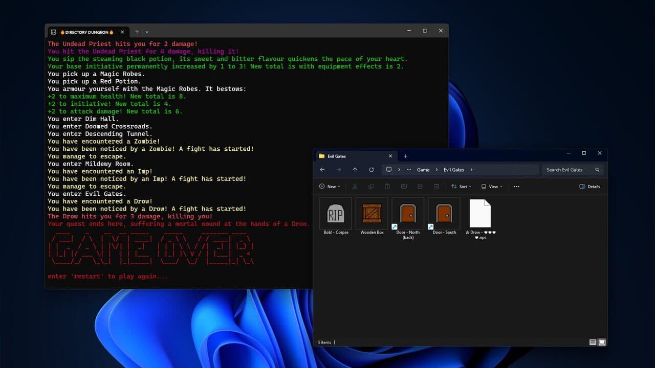 Directory Dungeon - File Explorer Dungeon Crawler thumbnail 10