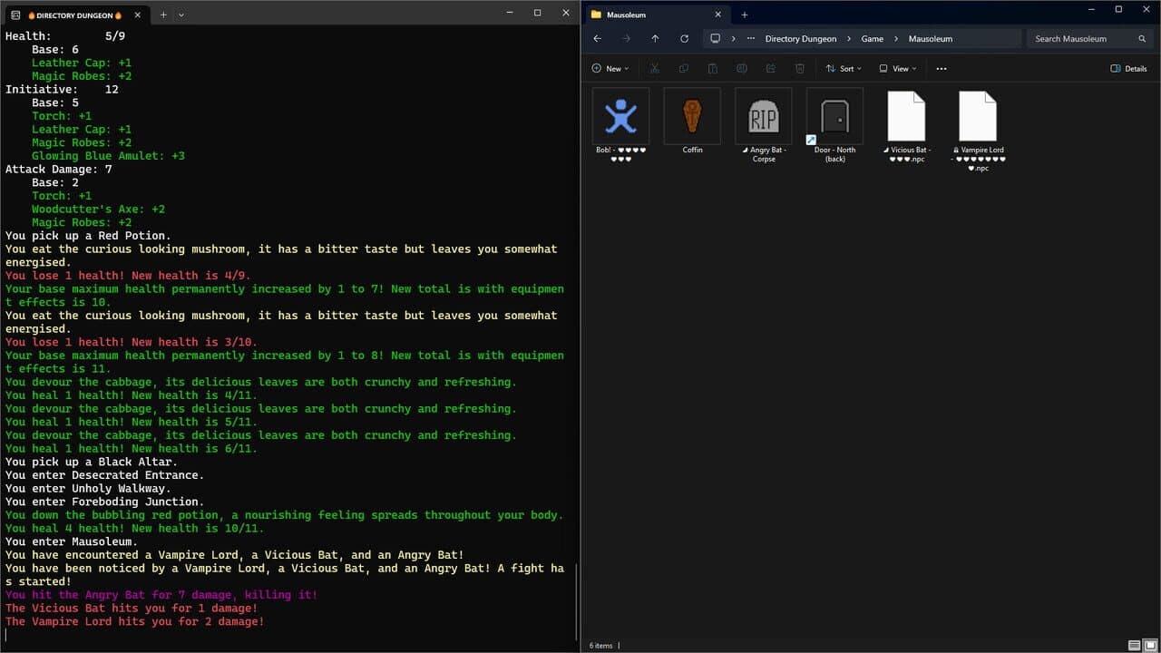 Directory Dungeon - File Explorer Dungeon Crawler thumbnail 11