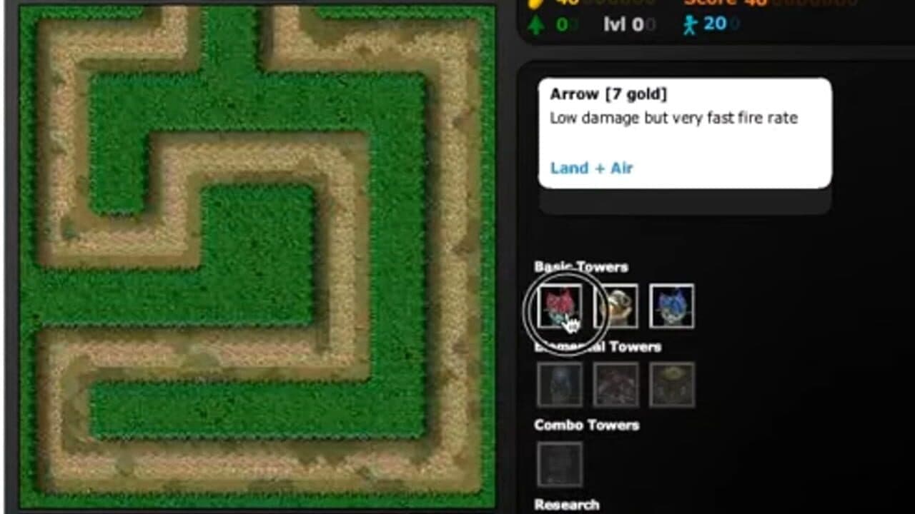 Flash Element TD screenshot 1