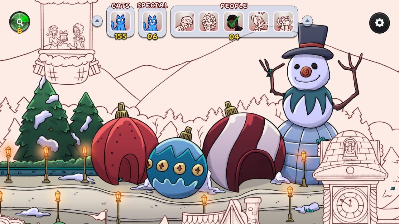 Hidden Cats in Christmas thumbnail 3