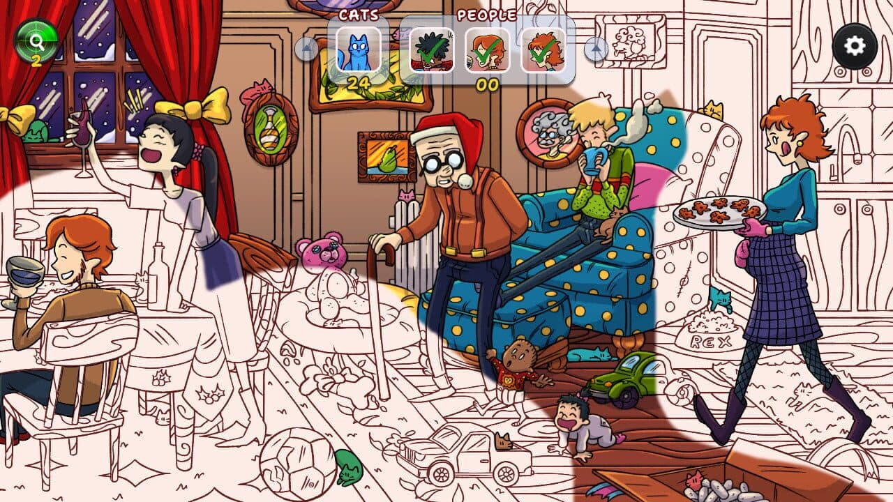 Hidden Cats in Christmas thumbnail 5