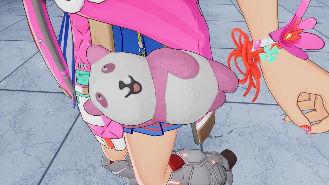 Full Metal Schoolgirl: Accessory - "Pink Dopey Panda" screenshot 1
