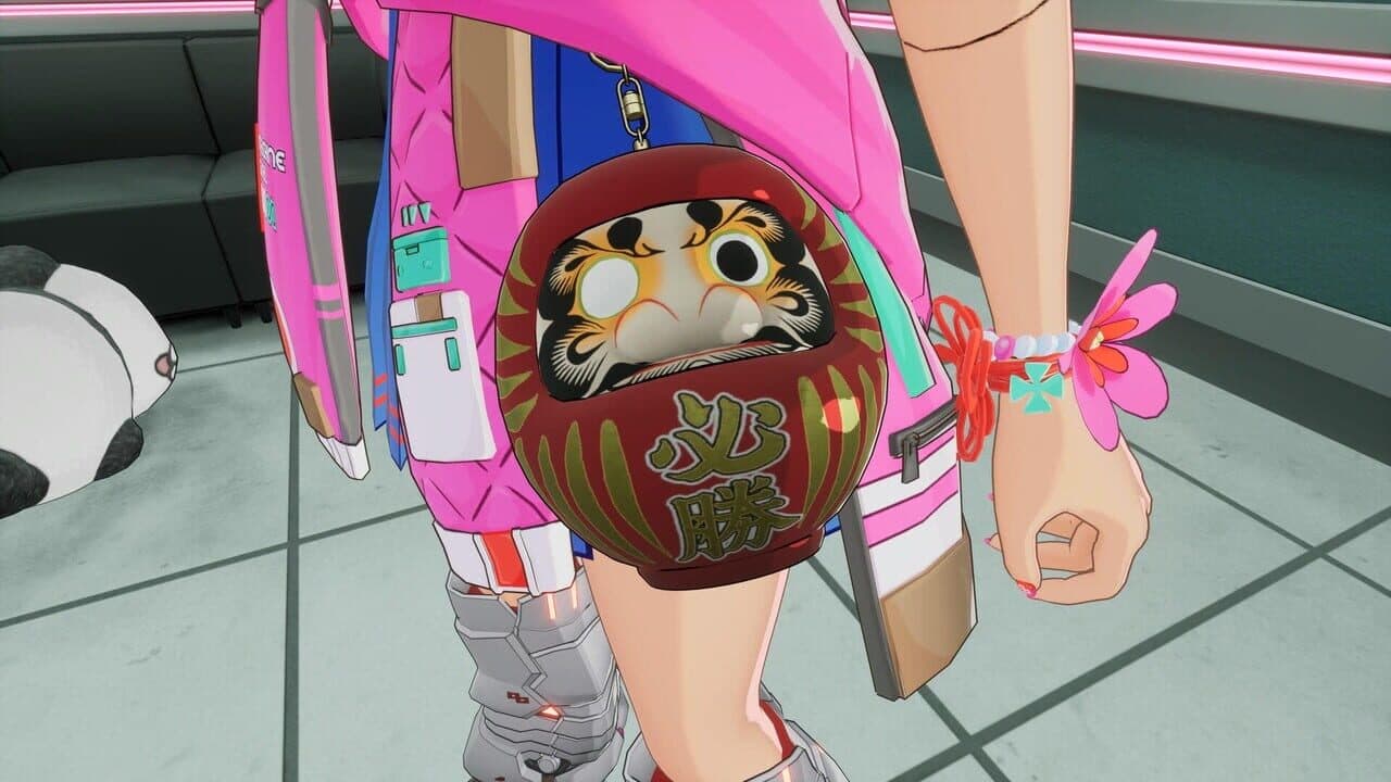 Full Metal Schoolgirl: Accessory - "Red Victory Daruma" screenshot 1