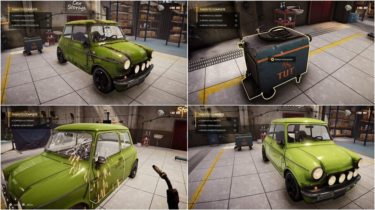 Junkyard Garage Simulator screenshot 1