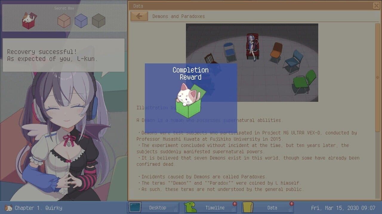 Demons'Timeline screenshot 1